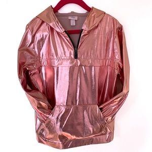 SALE $5 ✨ Metallic Girls Windbreaker